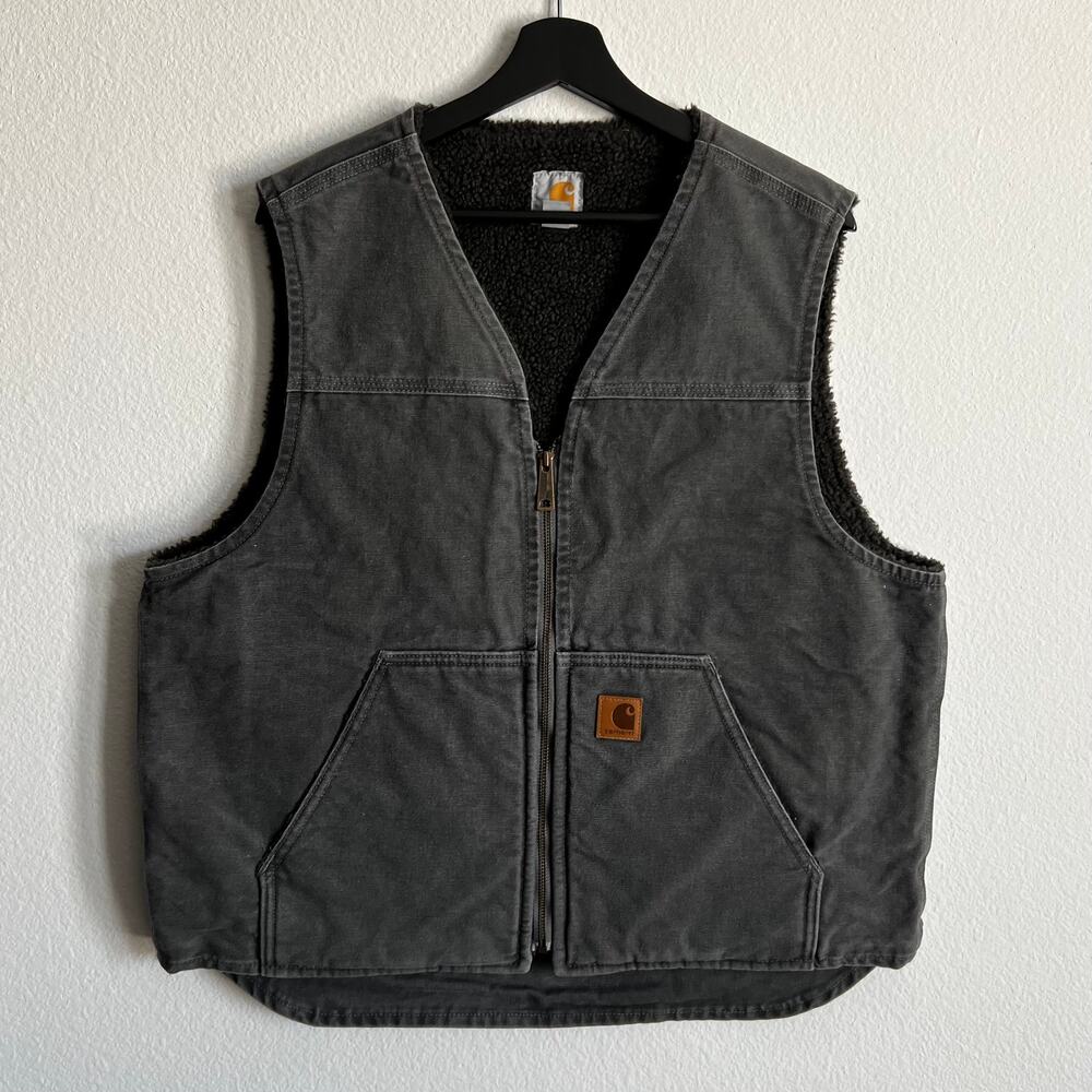 Carhartt V26 GVL gray work wear vest